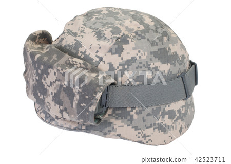 kevlar helmet with a camouflage cover and goggles kevlar helmet with a camouflage cover and goggles 42523711