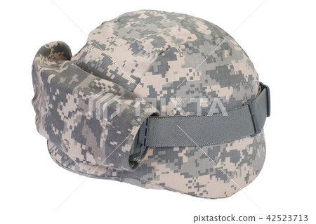 kevlar helmet with a camouflage cover and goggles kevlar helmet with a camouflage cover and goggles 42523713