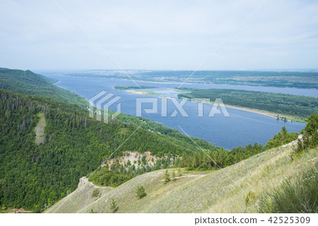 Strelnaya Mountain. Attraction of the Samara region Strelnaya Mountain. Attraction of the Samara region 42525309