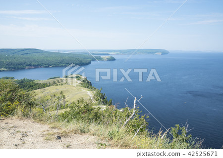 Molodetskiy Kurgan. Attraction of the Samara region Molodetskiy Kurgan. Attraction of the Samara region 42525671