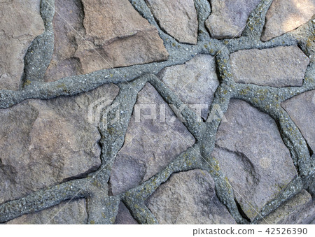 stone sharped wall background stone sharped wall background 42526390