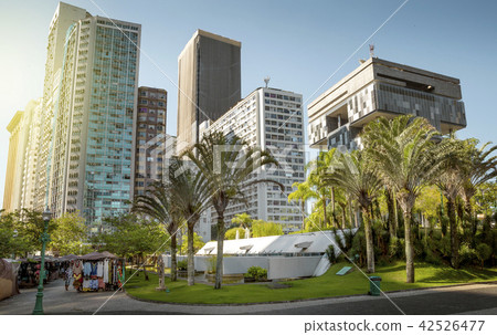 Financial district in the center of rio de Janeiro Financial district in the center of rio de Janeiro 42526477