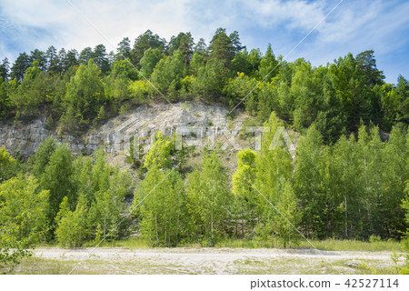 Old abandoned adit in the village of Shiryaevo 42527114
