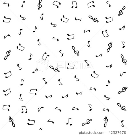 Music Notes Vector Background 42527678