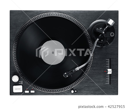 Record player playing vinyl 42527915