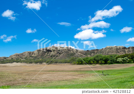 夏威夷瓦胡島州立紀念公園鑽石頭·火山口 夏威夷瓦胡島州立紀念公園鑽石頭·火山口 42528812