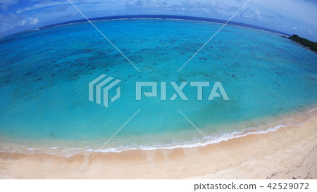 無人機圖像：石垣島的明石海岸 42529072