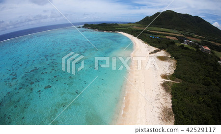 無人機圖像:石垣島的明石海岸 無人機圖像:石垣島的明石海岸 42529117