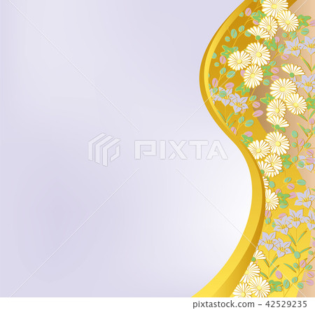 flower, flowers, japanese style - Stock Illustration [42529235] - PIXTA