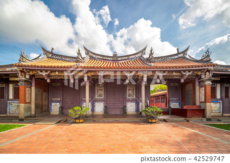 Confucius Temple, the landmark of Tainan City in T 42529747
