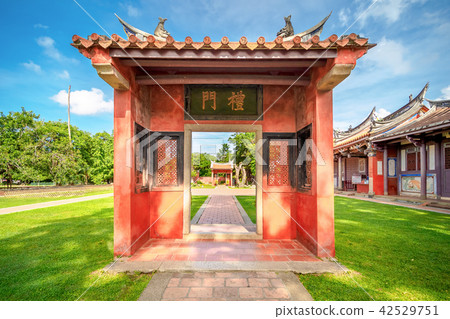 Confucius Temple, the landmark of Tainan City in T Confucius Temple, the landmark of Tainan City in T 42529751
