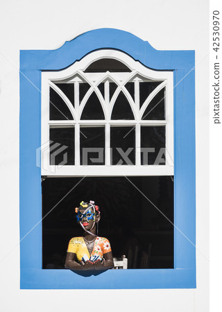 Traditional brazilian souvenir girl at the country Traditional brazilian souvenir girl at the country 42530970
