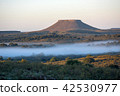 Idyllic landscape of Cuchilla del Ombu, hills 42530977
