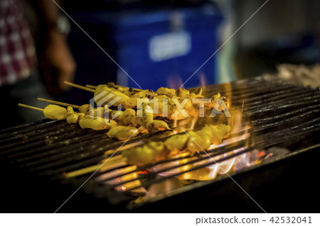 Grilled fresh squid... 42532041
