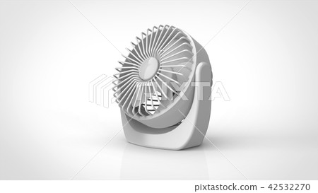 Circulator, white, oscillating, left facing 42532270