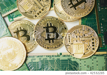 Bitcoin gold coin virtual currency gold Bitcoin gold coin virtual currency gold 42532285