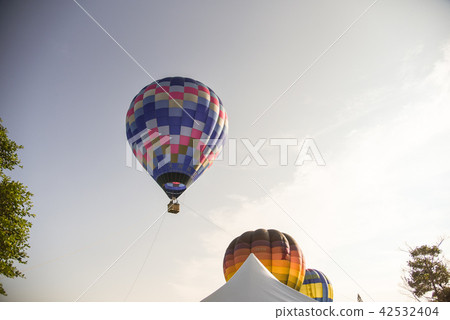 Shimen Reservoir Hot Air Balloon 42532404
