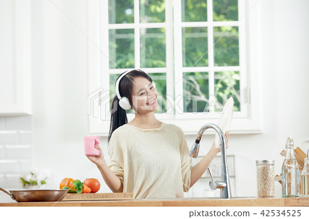 Silglife Enjoyable dishwashing stress relief 42534525
