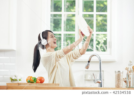 Silglife Enjoyable dishwashing stress relief 42534538