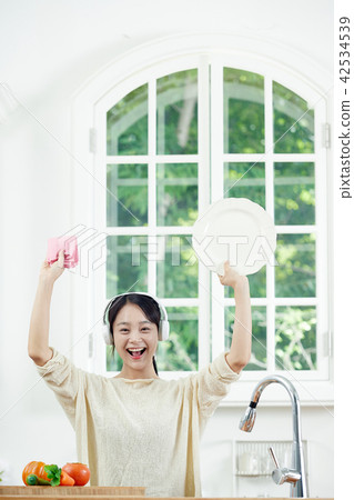 Silglife Enjoyable dishwashing stress relief 42534539