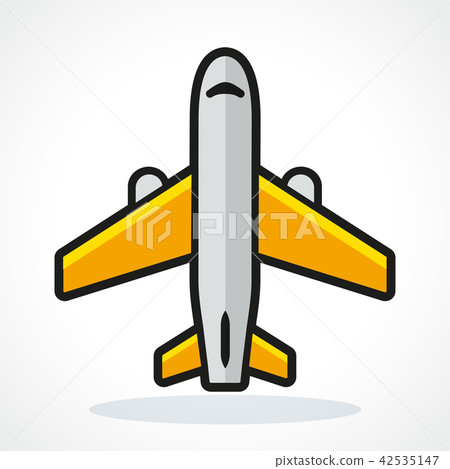 Vector Illustration Of Plane Design Stock Illustration 42535147 Pixta