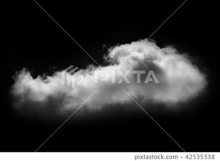 White clouds on black background White clouds on black background 42535338
