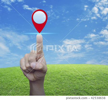 Map pointer navigation concept 42538638