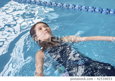 Swim female image cut Swim female image cut 42539053