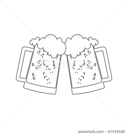 Glass of beer Glass of beer 42539588