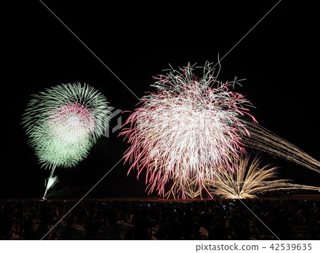 Gion ocean big fireworks display 2018 Gion ocean big fireworks display 2018 42539635