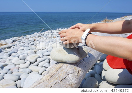 Ringing stone beach in Kotori-cho, Tottori prefecture (Hanami coast) Ringing stone beach in Kotori-cho, Tottori prefecture (Hanami coast) 42540372