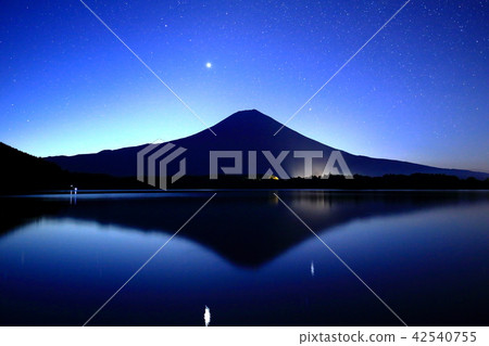 Japanese landscape Lake Tanuki Fuji World heritage 42540755
