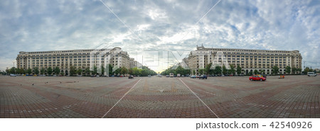 Constitution Square in Bucharest 42540926