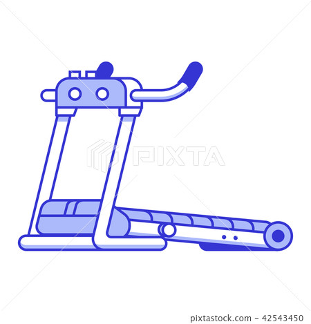 Running Treadmill Icon Running Treadmill Icon 42543450