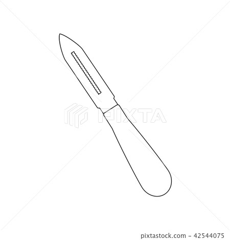 Potato peeler icon 42544075