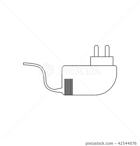 Power cable illustration 42544076
