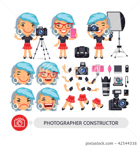 Photographer Woman Character Constructor Photographer Woman Character Constructor 42544338