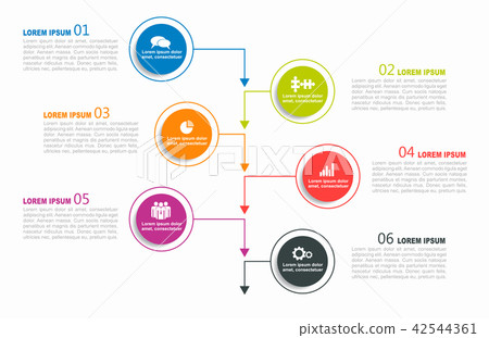 Infographic design template with place for your data. Vector illustration. Infographic design template with place for your data. Vector illustration. 42544361