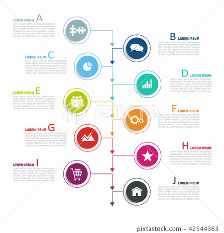 Infographic design template with place for your data. Vector illustration. Infographic design template with place for your data. Vector illustration. 42544363