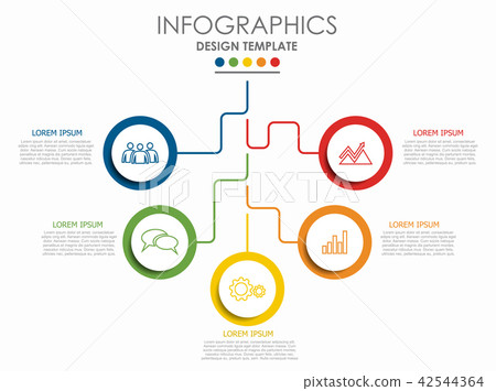 Infographic design template with place for your data. Vector illustration. Infographic design template with place for your data. Vector illustration. 42544364