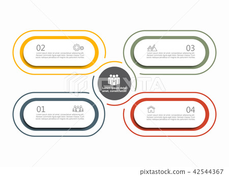 Infographic design template with place for your data. Vector illustration. Infographic design template with place for your data. Vector illustration. 42544367