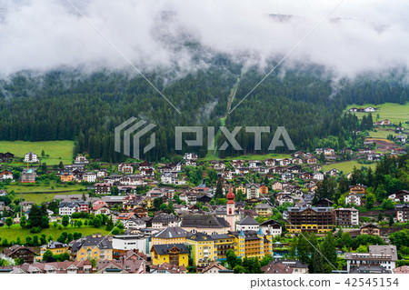 View of Ortisei Village in South Tyrol, Italy 42545154