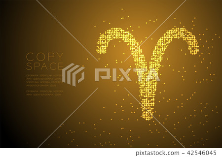 Abstract Geometric Bokeh Circle dot pixel pattern Abstract Geometric Bokeh Circle dot pixel pattern 42546045