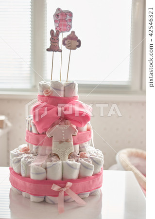 Newborn gift concept. Newborn gift concept. 42546321