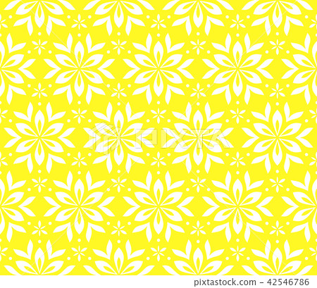Flower geometric pattern. Seamless vector  42546786