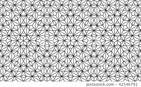 The geometric pattern with lines. Seamless vector  42546791