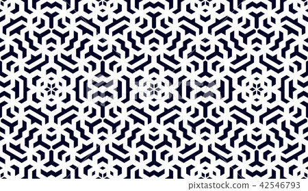 Abstract geometric pattern. A seamless vector Abstract geometric pattern. A seamless vector 42546793