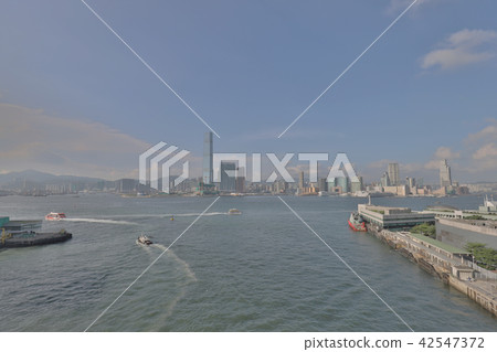 a Victoria Harbour at central view of city a Victoria Harbour at central view of city 42547372