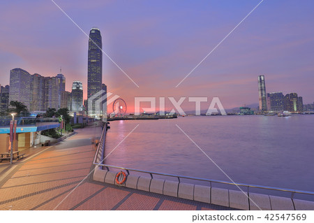 Tamar Park in view of central Hong Kong Tamar Park in view of central Hong Kong 42547569
