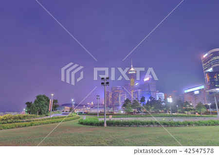 Tamar Park in view of central Hong Kong Tamar Park in view of central Hong Kong 42547578